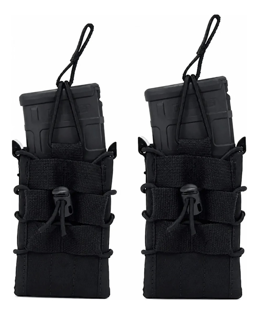 02 Fast Mag Fuzil Forhonor Porta Carregador 556 Ou 762 Nf-e