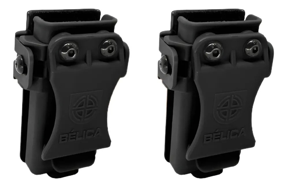 Kit 02 Porta Carregador Universal Velado Bélica Glock Taurus