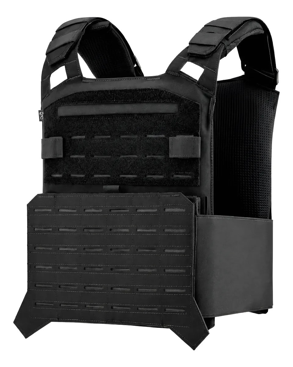 Kit Colete Ares Básico Com 2 Acessórios Airsoft Invictus