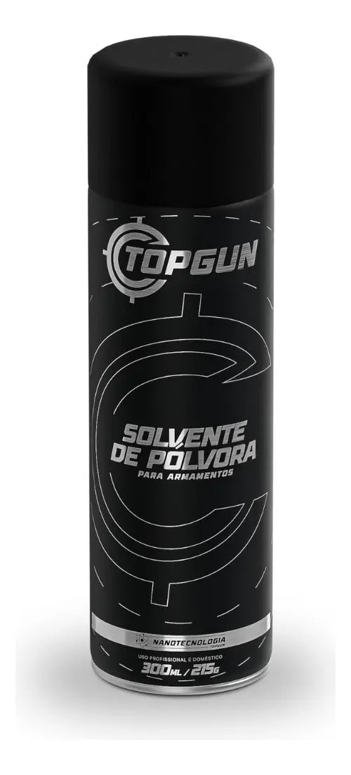 Solvente Limpa Resíduos De Pólvora Topgun 300ml