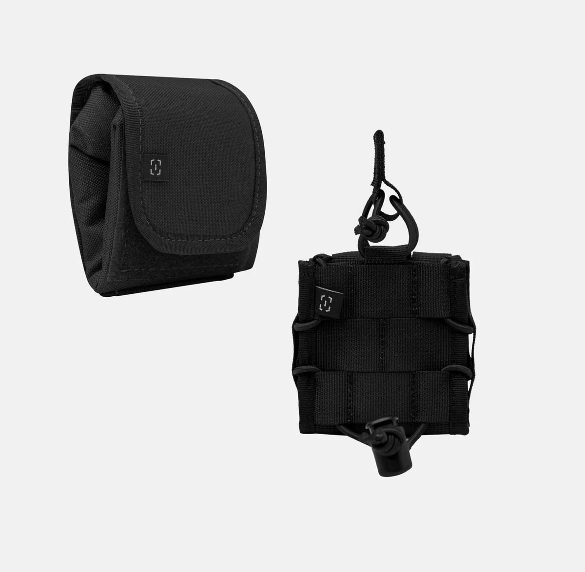 Kit Invictus Porta Algema + Saco Descarte Carregador Drop Mag Magazine Multiuso Modular Colete E Cinto Guarnição Tático