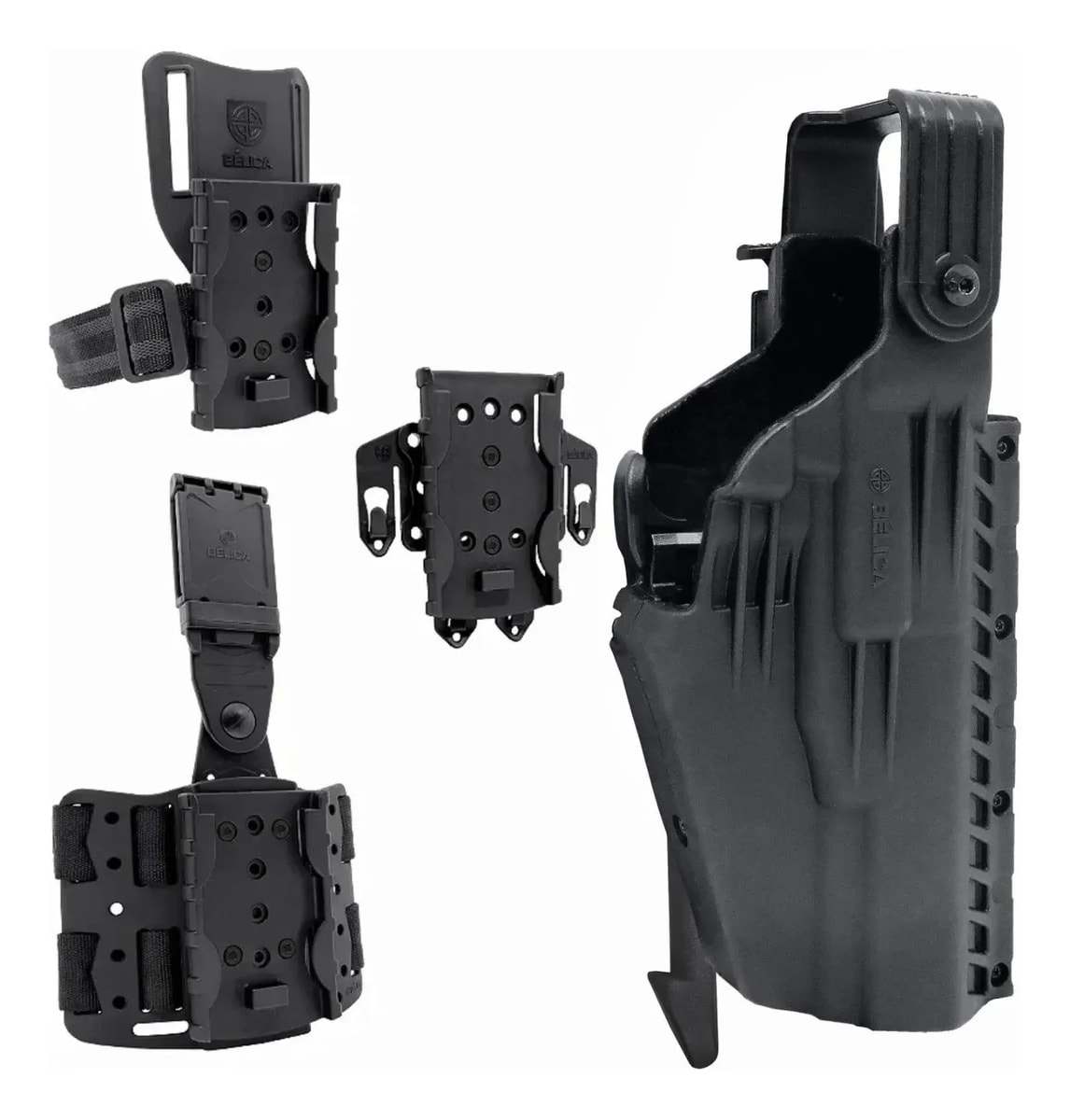 Kit Hunter Speed Mid-ride Original  Bélica - Preto