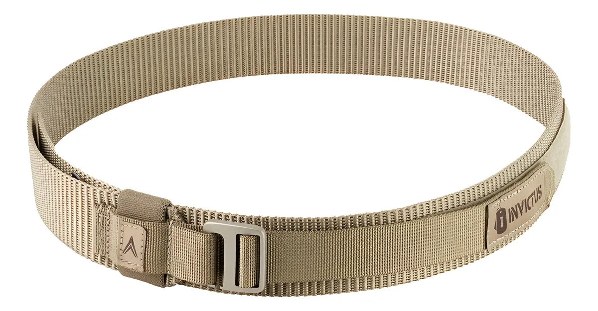 Cinto Hanger Invictus Tático Porte Velado Desert Tan Cor Desert - Tan - Bege Tamanho M : 90 A 98cm