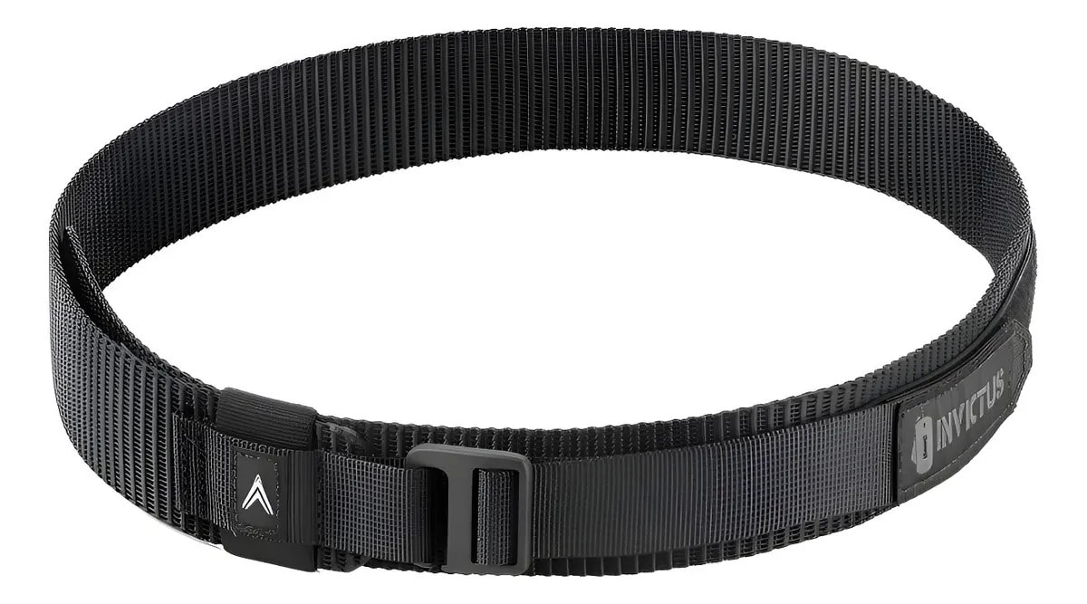 Cinto Hanger Invictus Tático Velado Perfil Discreto Coldre Cor Preto Tamanho Pp - P : 80 A 88cm