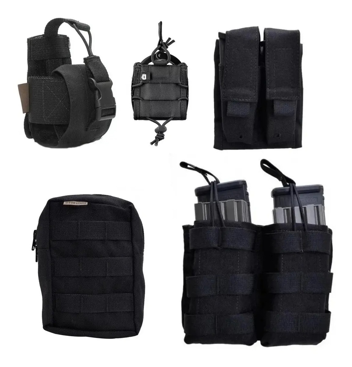 Porta Carregador Duplo Fuzil & Pistola + Acessórios Forhonor