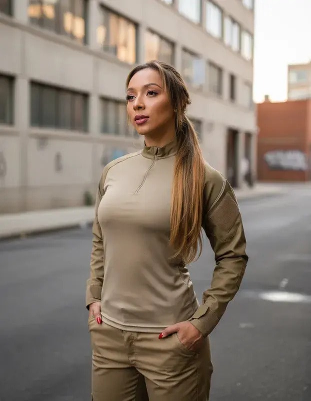 Camisa Feminina Safo Combat Shirt Manga Longa