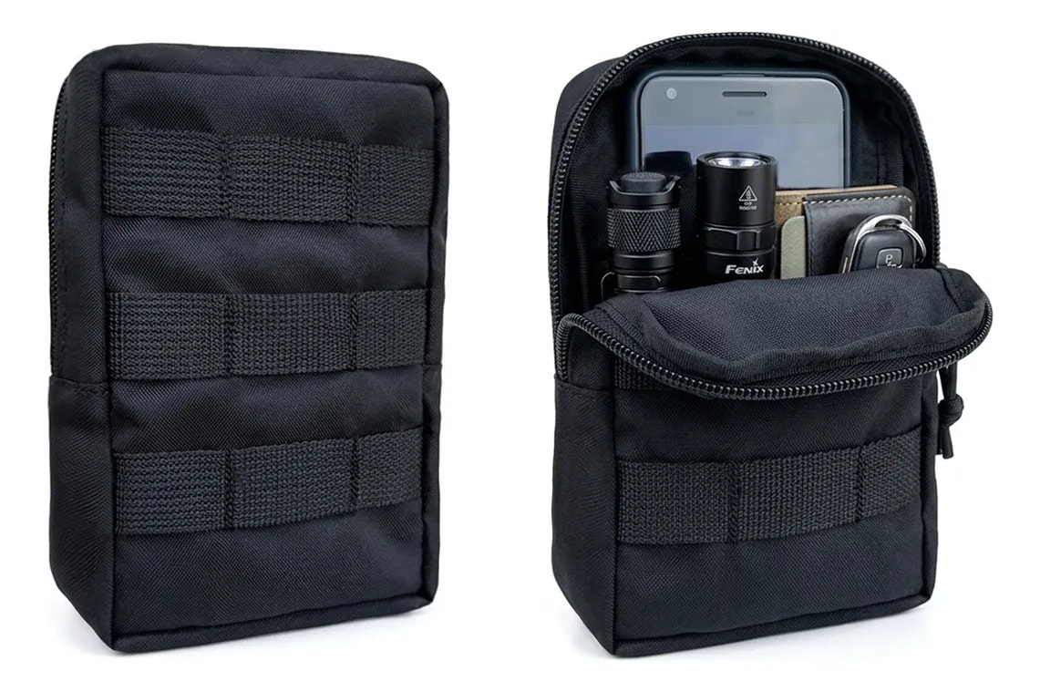 Kit 2 Bolsas Táticas Modular Edc Para Colete Molle Airsoft