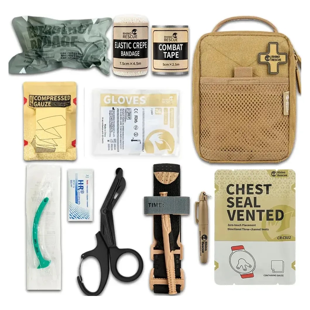 Rhino Rescue Kit De Primeiros Socorros Aph Tático Ifak 004m