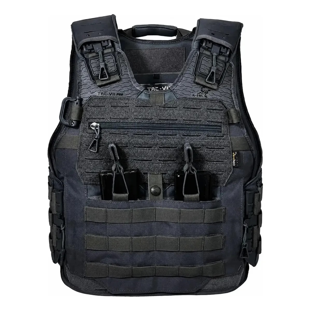 Colete Modular Tático Airsoft A-tac - Tac Vll Pro Cinza Ppp Ppp Cinza