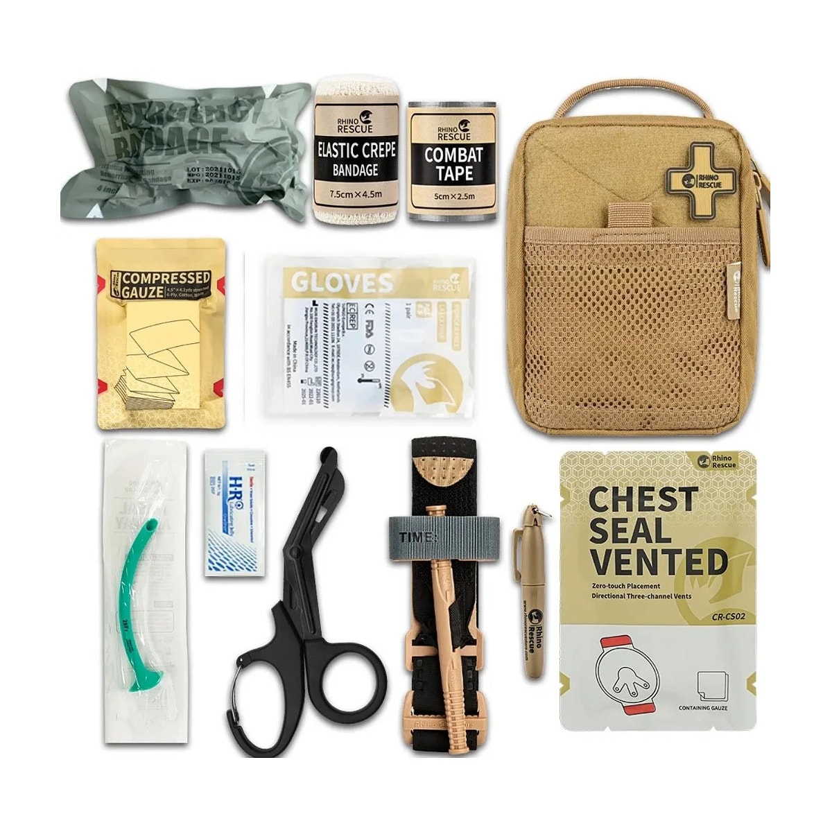 Kit Primeiros Socorros Trauma Aph - Ifak - Rhino Rescue