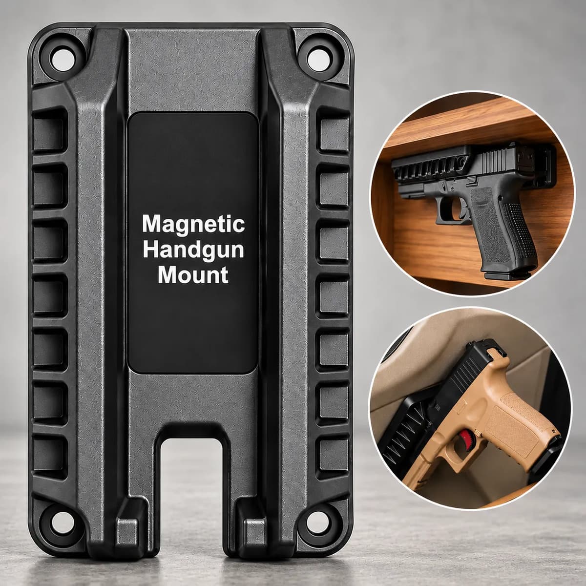 Suporte Coldre Magnético Glock Taurus Beretta G2c Ts9 G19