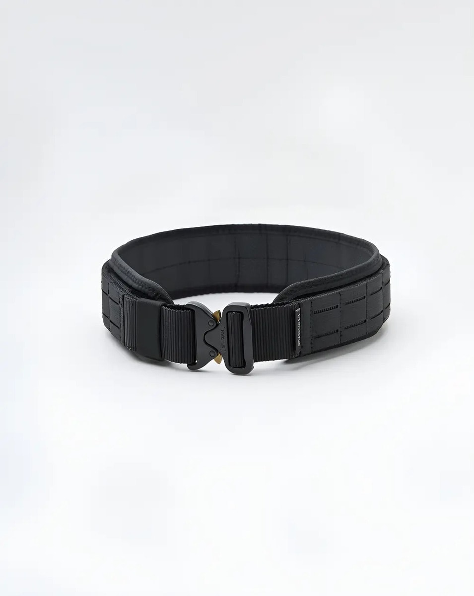Cinto Tático Invictus Rigger Modular Preto Ajustável