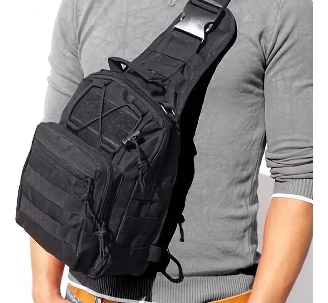 Bolsa Bag Grande Masculino Tiracolo Transversal Ombro