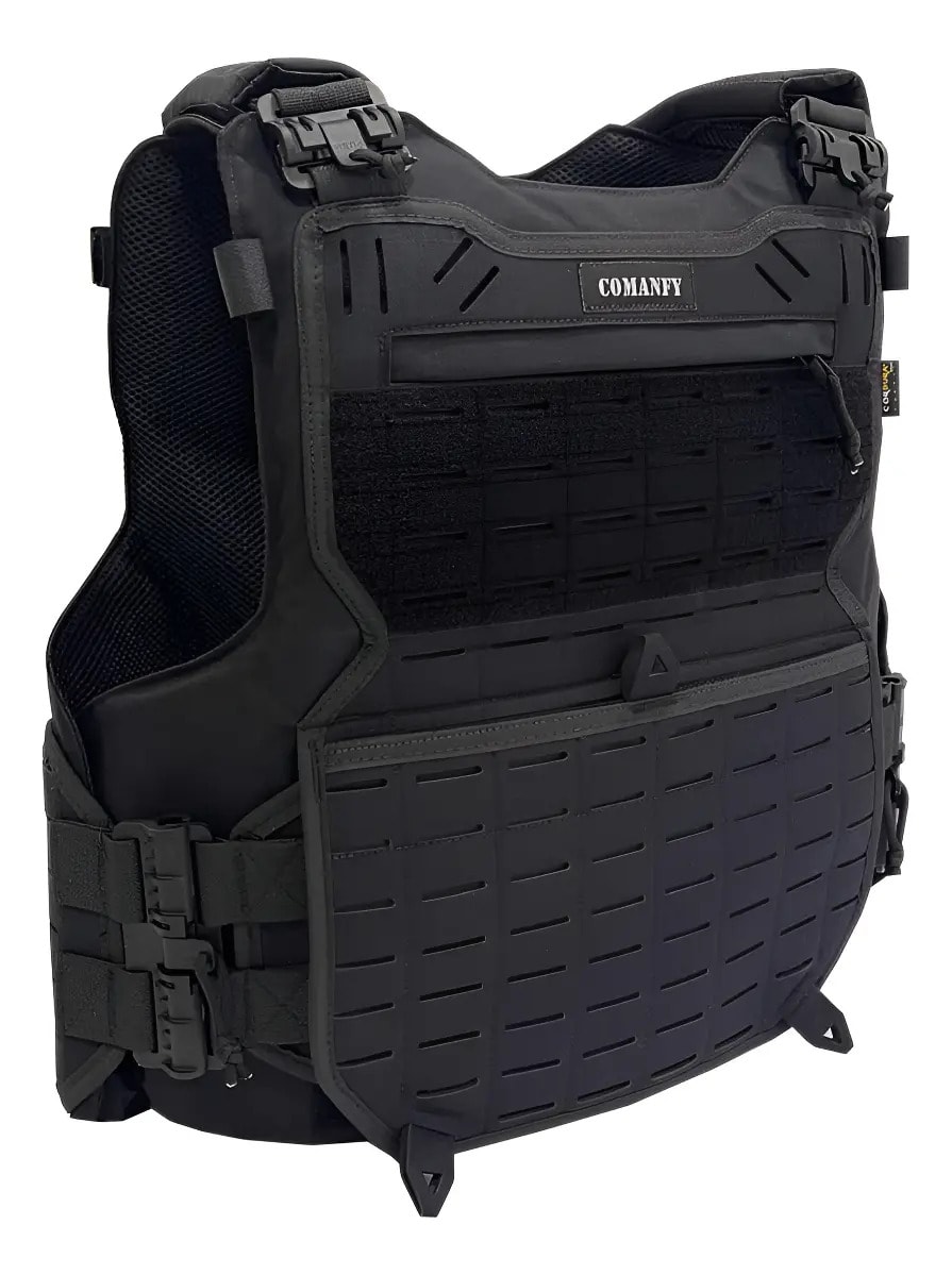 Capa De Colete Comanfy Gladiador Laser Cut 3a Soltura Rápida