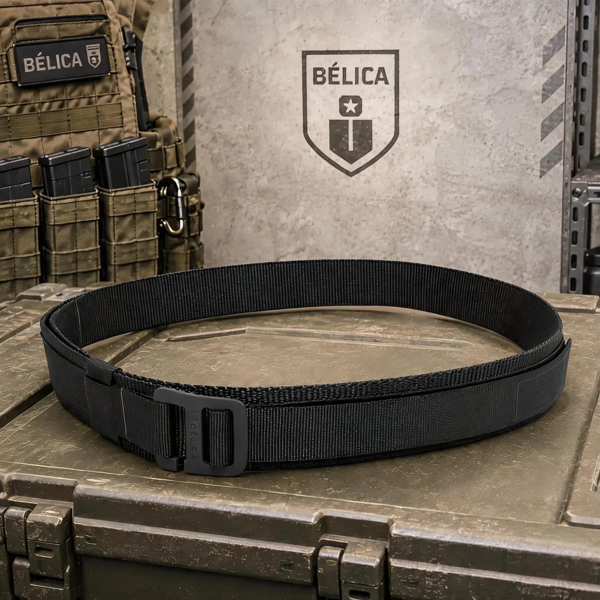 Cinto Gmd Bélica Porte Velado Tático E Casual Cinto Tático