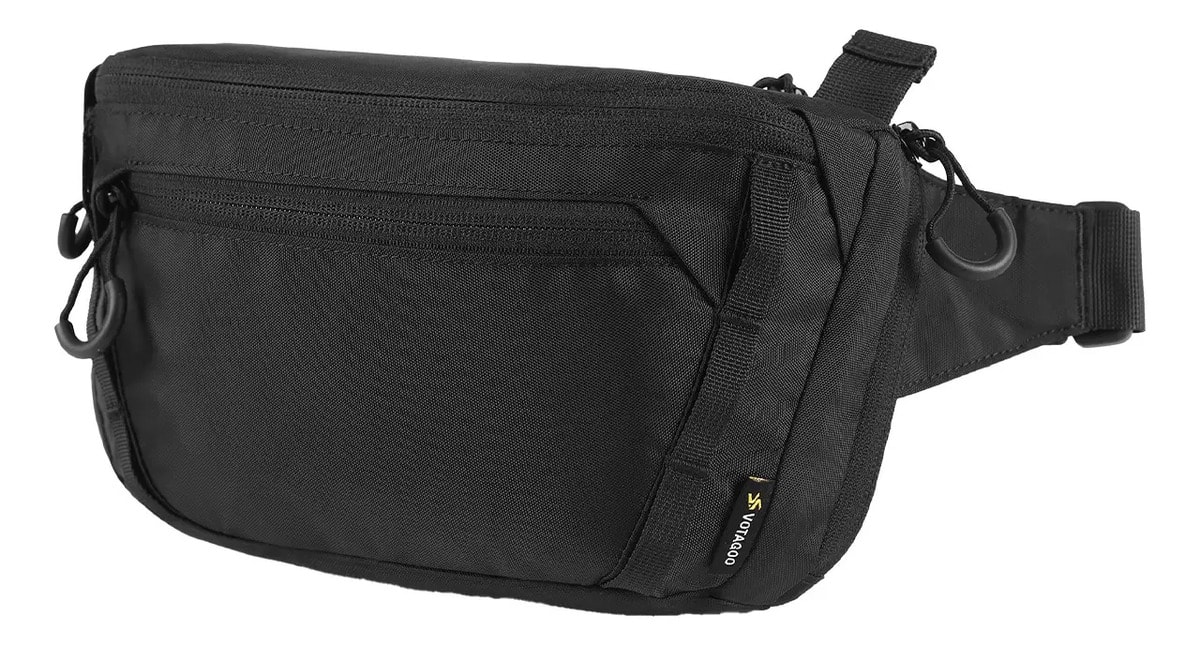 Pochete Tática Esportiva Votagoo Nylon, Porte Velado Pistola