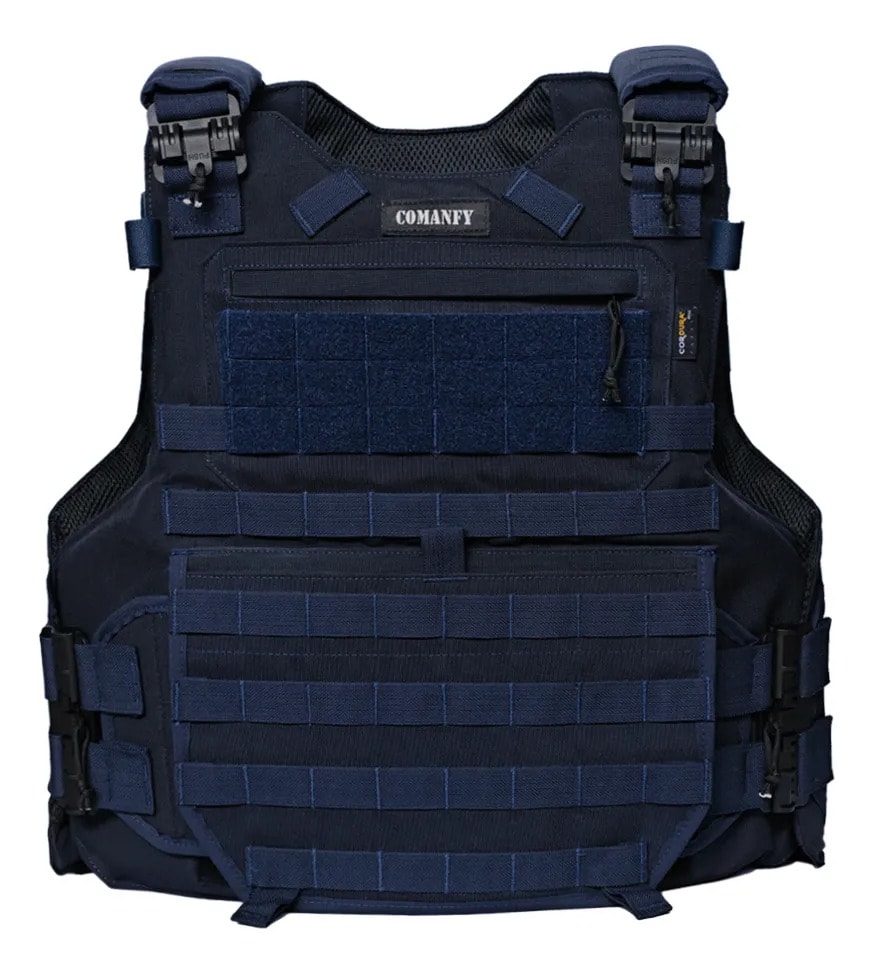 Colete Tatico Comanfy Armor Cordura 1000d- Largo - Dark Navy
