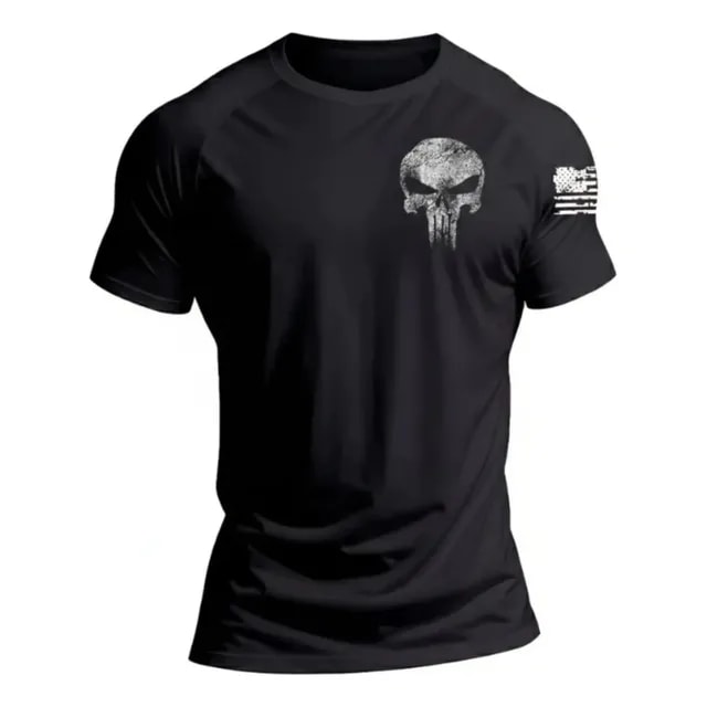 Camiseta Dry Fit Masculina Militar Bope Fantasma Treino